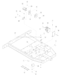 Part Location Diagram of 74627-12 Bear Cat Weldment, Cable Bracket